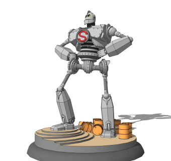 精细机器人模型 (22)